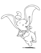 Dumbo Lliwio Ar -lein